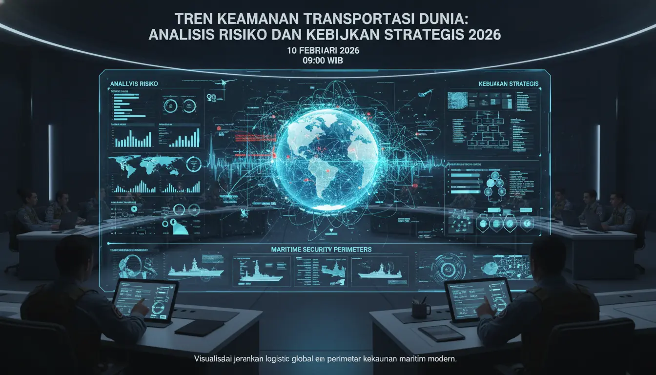 Tren Keamanan Transportasi Dunia: Analisis Risiko dan Kebijakan Strategis 2026